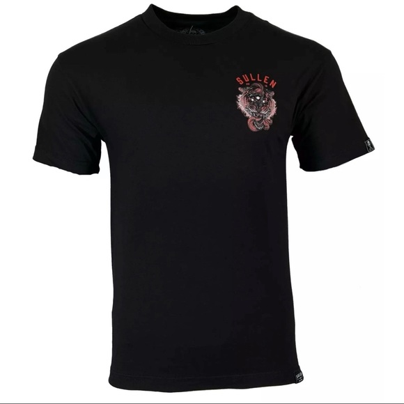 Sullen Men's T-shirt 3 EYE TIGER Tattoos Urban Design Premium Quality - Picture 2 of 12